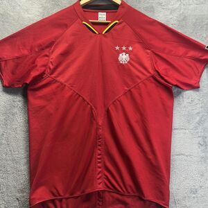 Germany Deutschland Shirt Mens XXL Red Soccer Football National Team Jersey Rare